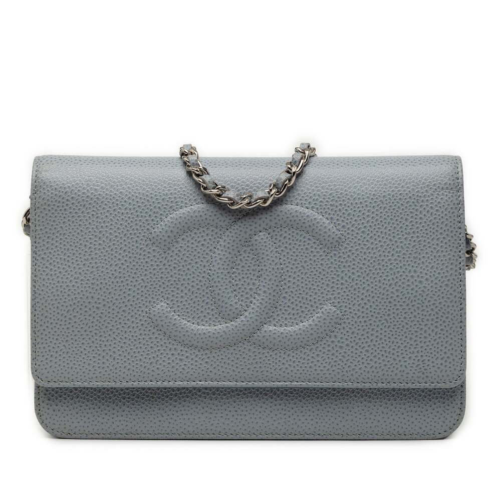 Chanel Timeless Wallet On Chain Caviar #327380C26B